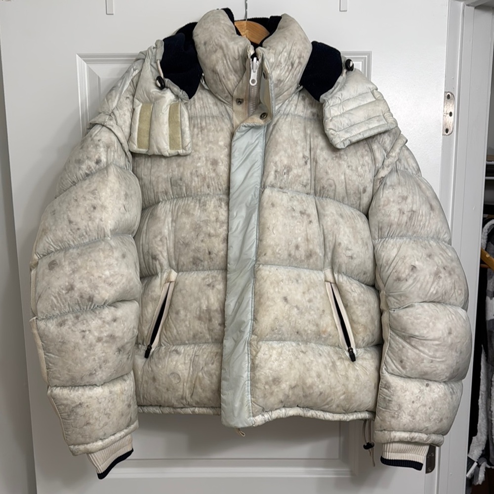 Faith Connexion Men's White Puffer Jacket